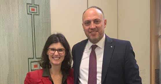 Dr-Zomlot-meets-Layla-Moran,-the-first-UK-MP-of-a-Palestinian-origin