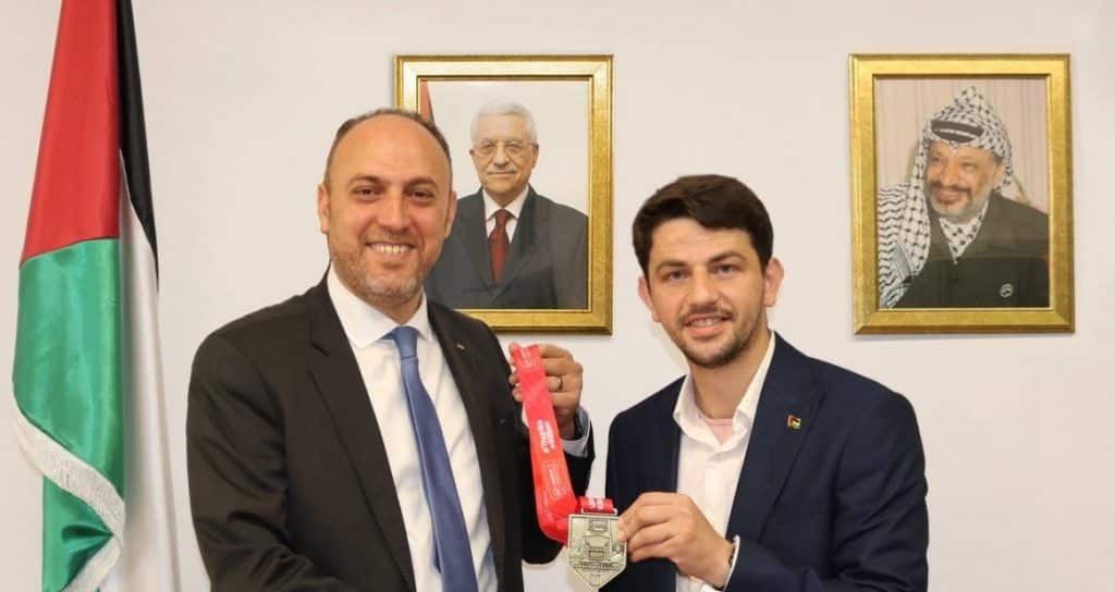 Palestine represented at London Marathon 2019